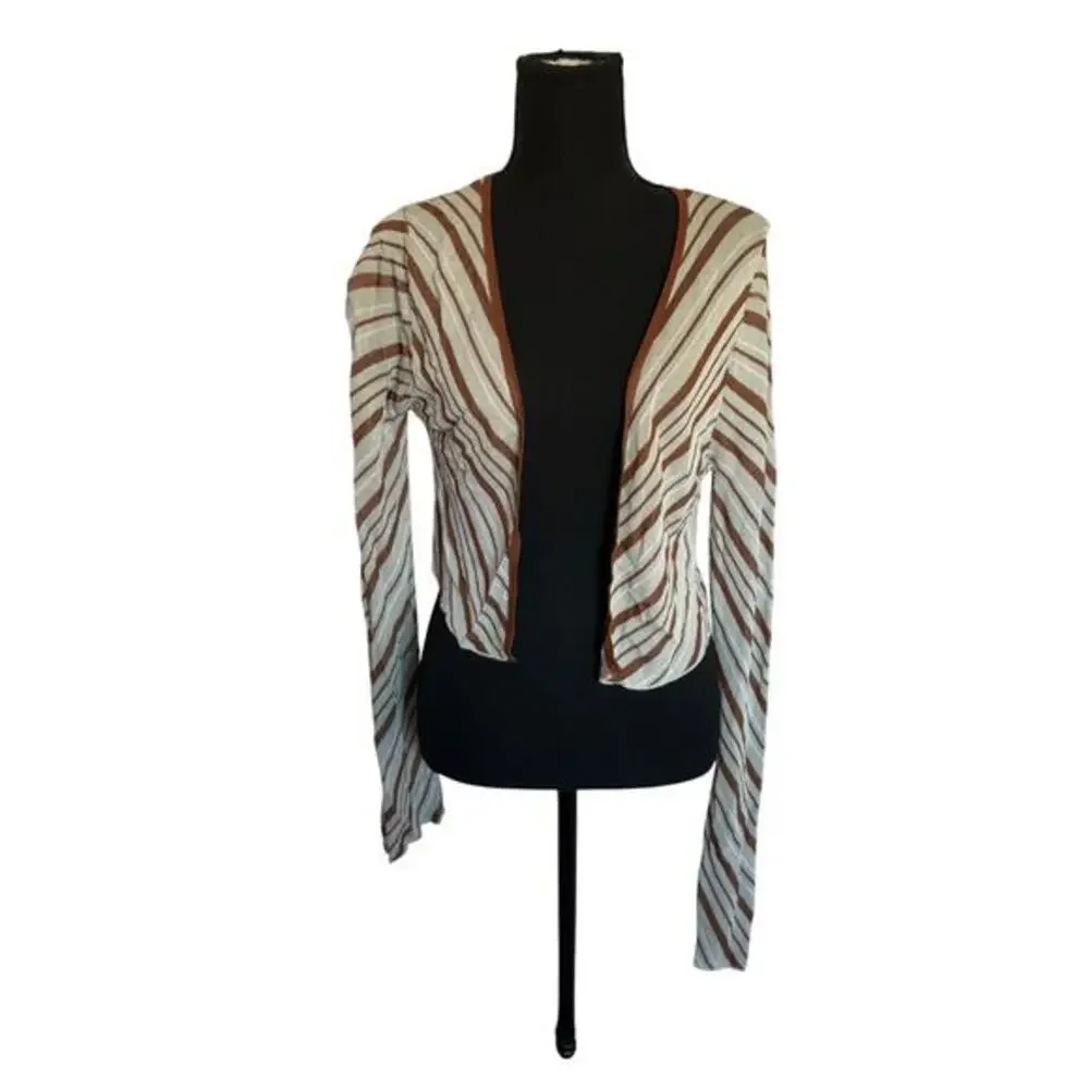 Zara Striped Cardigan - Large